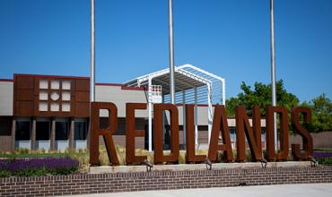 Redlands main campus sign