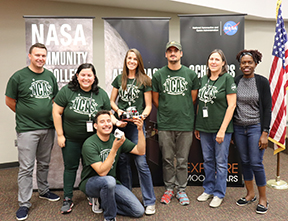 NCAS green team shows off their Mars rover